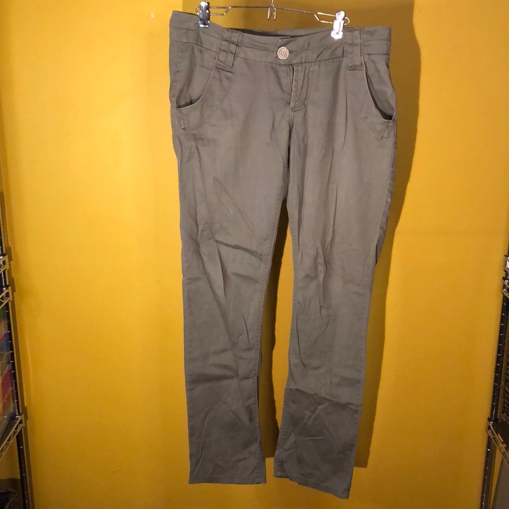 Molly ankle skinny (olive / grey slacks) size 28
